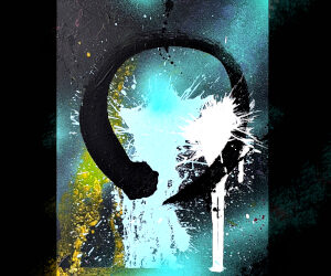 Enso 016: Space Waterfall